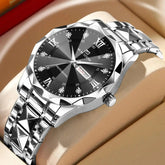 VA VA VOOM Hot Selling Original Blue Gold Quartz Watch Men Fashion High Quality Japanese Movement Gold Stainless Steel Fashion Clock Sports Gift Watch Men Rhombus Design Business Quartz Watch Men Fashion Gold Clock Sports Gift Watch for Men Khamik Shop Online