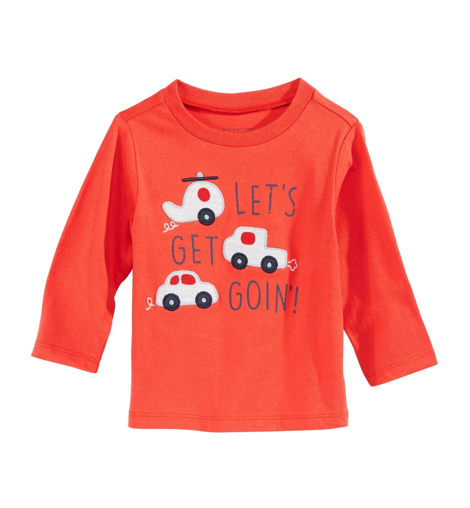 First Impressions Toddler Boys Cars Print Cotton T-Shirt Amber Chrysippus