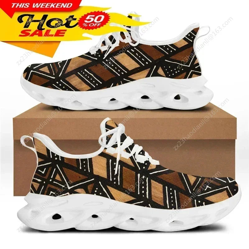 African Ethnic Tribal Pattern Sneaker for Male  New Men&