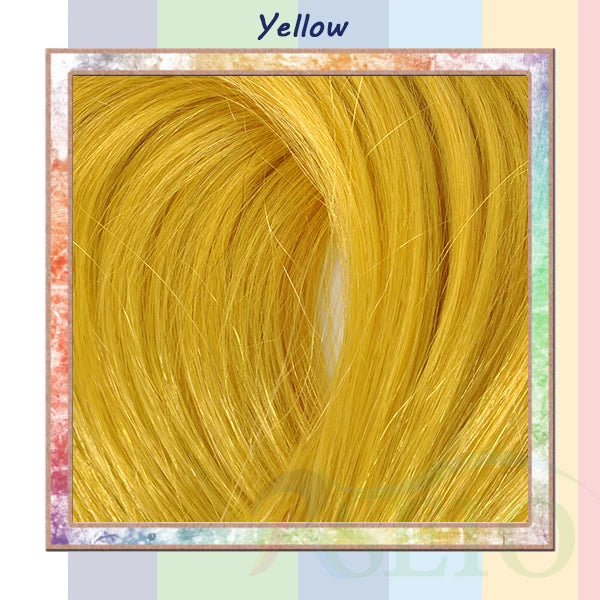 RESIO Color  8D Tip Hair Extensions 100% Real Human Hair Microbeads Extensions Color Purple Blue Pink Gray 18-20inch 0.5g/Strand Khamik Shop Online