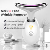 EMS Thermal Neck Lifting And Tighten Massager Electric Microcurrent Periwinkle Abderus