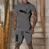 2026 Trendy Fashion Casual Summer Outdoor Sports Set Men&