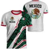 2026 Mexico National Flag Print T Shirt Men women 3D Eagle Pattern Short Sleeve Tees Outdoor Football Sports Clothes Casual Tops Khamik Shop Online
