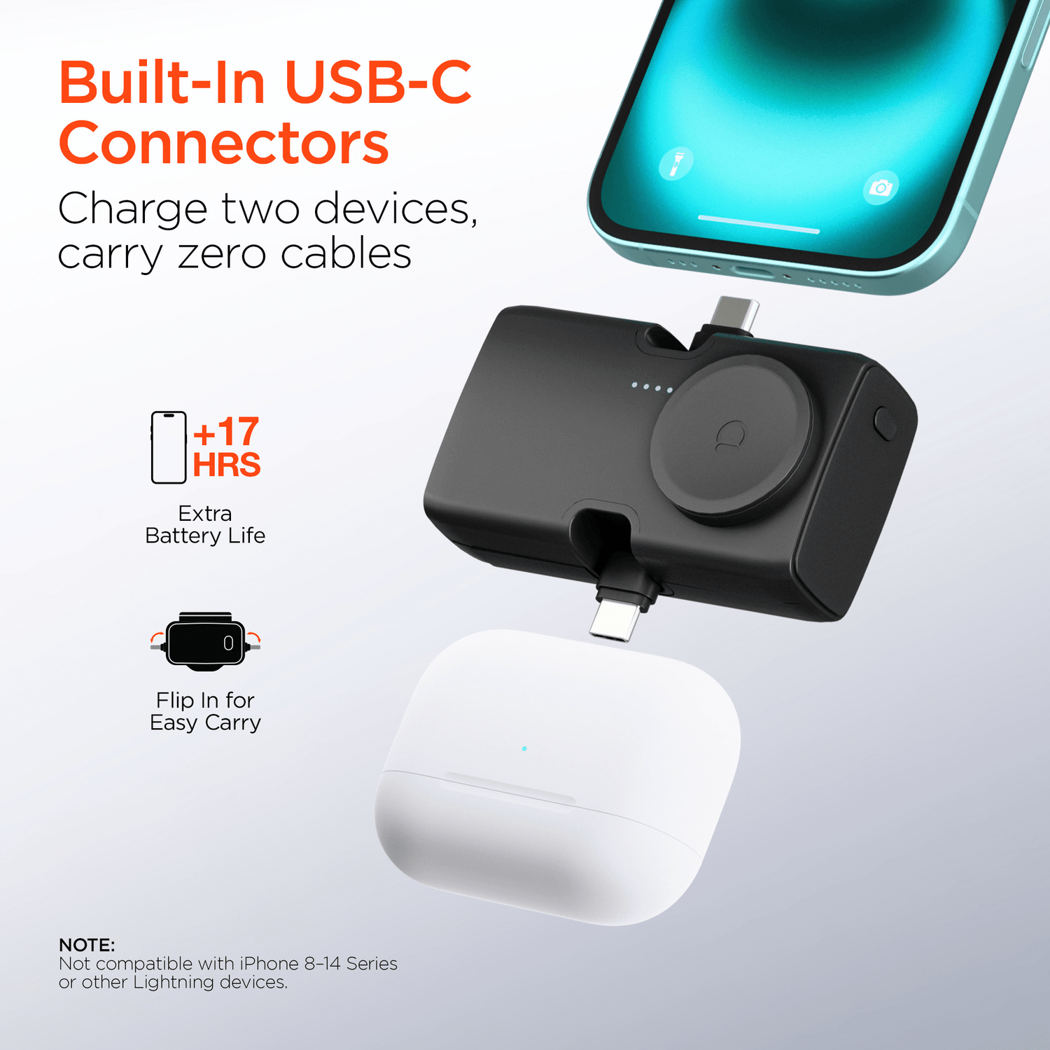 HyperGear Power Pack Nano 5000mAh Power Bank Sky Iapetus