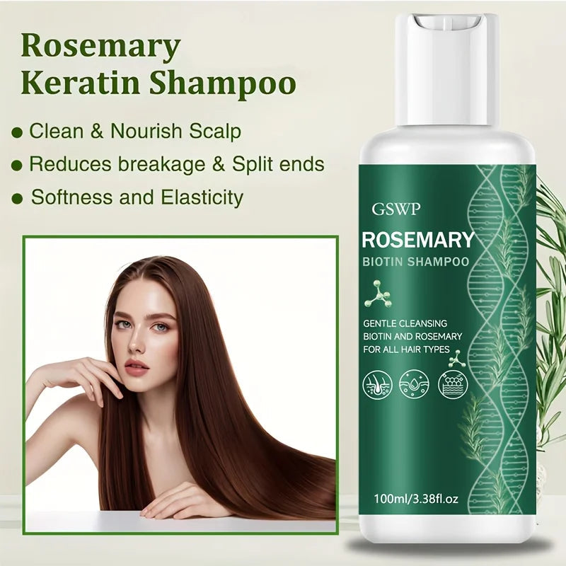 GSWP Rosemary Biotin Shampoo Conditioner Set, Including Rosemary, Biotin and Other Formulas, Deep Cleaning and Maintenance.200ml Khamik Shop Online