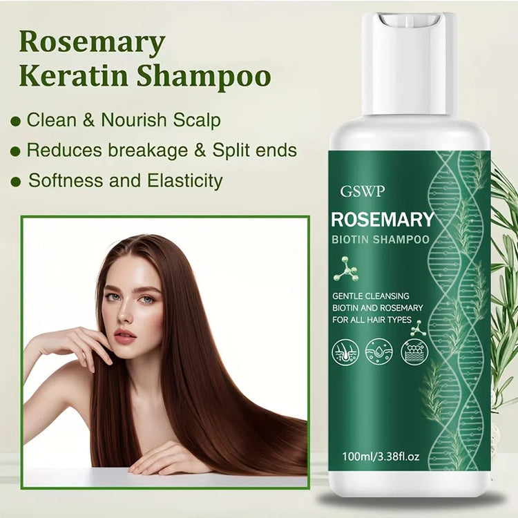 GSWP Rosemary Biotin Shampoo Conditioner Set, Including Rosemary, Biotin and Other Formulas, Deep Cleaning and Maintenance.200ml Khamik Shop Online