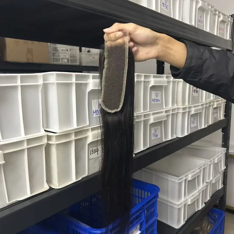 Human Hair 13x6 Lace Frontal Pre Plucked with Baby Hair 150% Density 10-22&