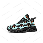 Cute Dachshund Pet Dog Flats Sneakers Mens Womens Sports Running Shoes High Quality Sneaker Lace Up Mesh Footwear Custom Shoe Khamik Shop Online