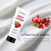 OCEAURA Pomegranate Body Moisturize Lotion Brighten Luster Deep Hydration Improve Roughness Enhance Elasticity Body Sooth Lotion Khamik Shop Online