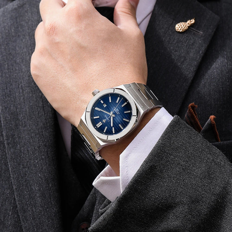 CADISEN 2026 Diver Watch Sapphire MIYOTA 8215 German Designer Men Automatic Mechanical Watches 10Bar Waterproof Gift With Box Khamik Shop Online