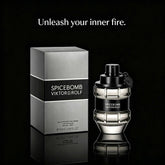 Viktor & Rolf - Spicebomb Eau de Toilette - Woody & Spicy - Cologne for Men - With Notes of Citrus & Tobacco Khamik Shop Online