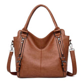 All-match Casual One-Shoulder Messenger Bag For Women Maroon Asteria