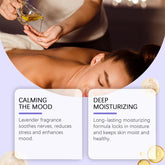 Lavender Relaxing Massage Oil Moisturizing Body Brighten Skin Firming Stress Relief Muscle Sore Help Sleep Gua Sha Fragrance Oil Khamik Shop Online