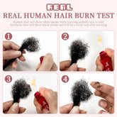 20strands/pack 0.6cm Thickness Tip Blonde 100% Real Human Hair Dread Lock Extensions Full Handmade Permanent Extension Bundles Khamik Shop Online