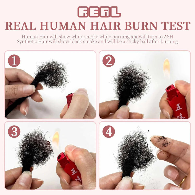 20strands/pack 0.6cm Thickness Tip Blonde 100% Real Human Hair Dread Lock Extensions Full Handmade Permanent Extension Bundles Khamik Shop Online