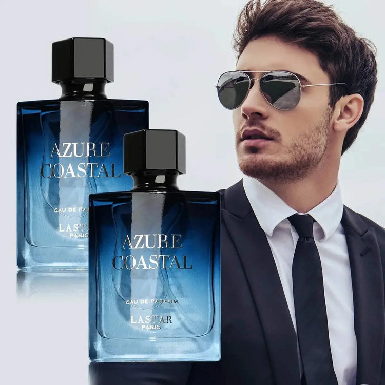 LASTAR Men Perfume, Two Bottles Totaling 100ml/3.38fl.oz, Musk, Long-Lasting Fragrance, Christmas/New Year Gifts Khamik Shop Online