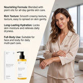 OceAura Botanical Bee Blend Sweet Vanilla Moisturizing Body Serum Long Lasting Hydrating Non Sticky Smooth Dry Skin Nourishing Khamik Shop Online