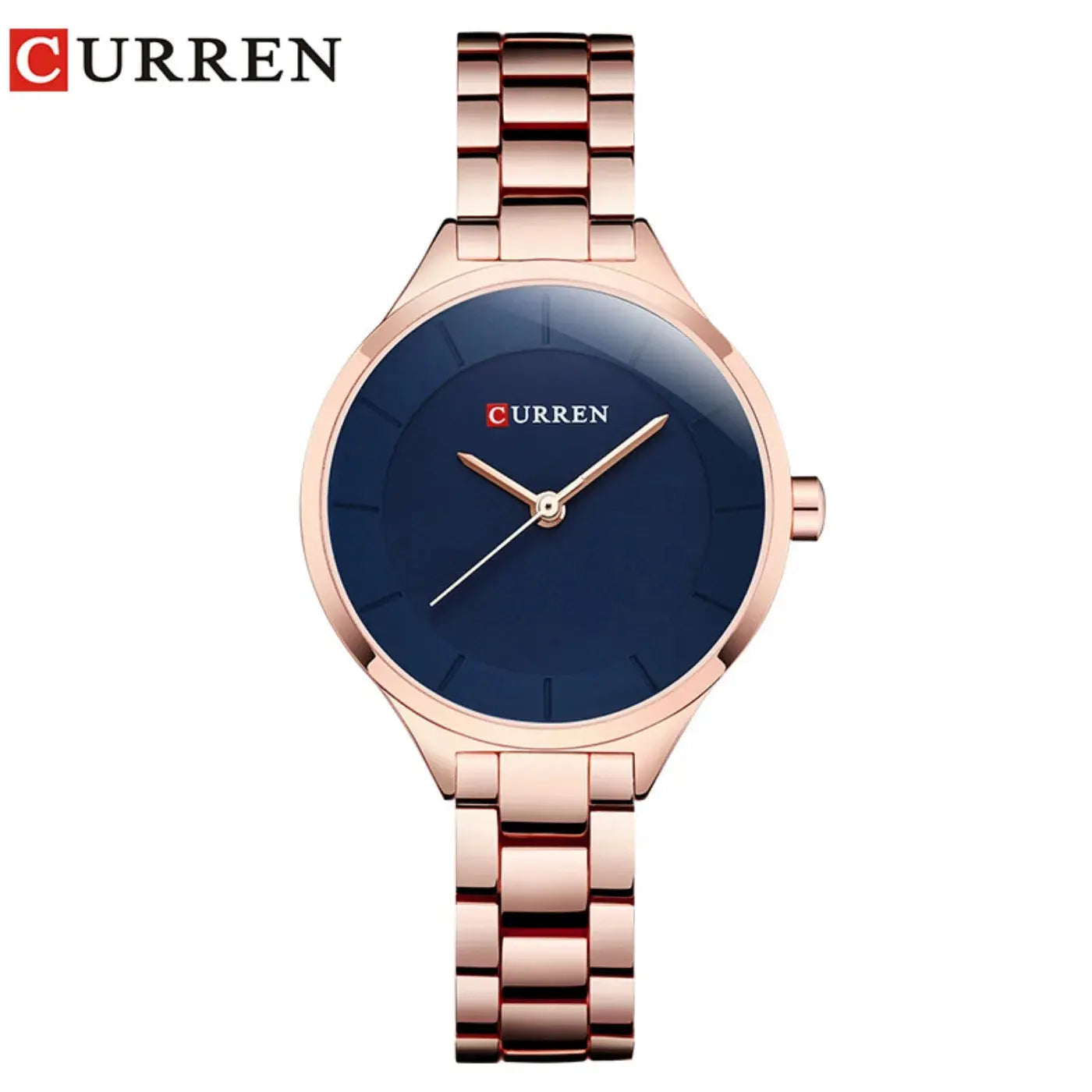 CURREN New Simple Women Bracelet Wrist Watches Light Extravagant Girls Fashion Geneva Quartz Clock Female Luxury Wristwatch 2017 Khamik Shop Online