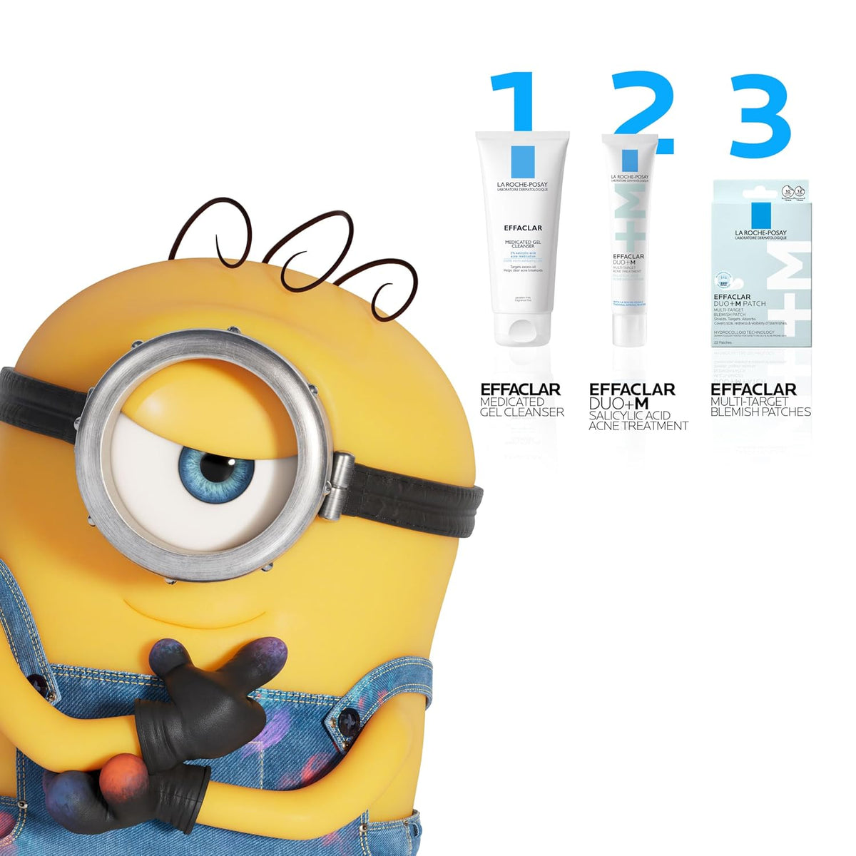 La Roche-Posay Effaclar Duo+M Salicylic Acid Acne Treatment for Face