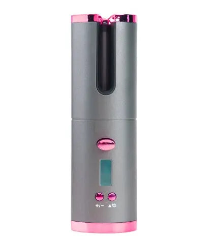 Rechargeable Automatic Hair Curler Women Portable Hair Curling Iron Periwinkle Abderus