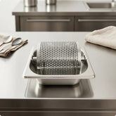 Butter Roller with Tray Stainless Steel Butter Roller Kitchenware Perforated Utensil Countertop for Home Cooks, Kitchen, Brunch Khamik Shop Online
