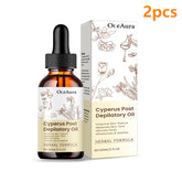 OceAura Cyperus Rotundus Oil for Hair Removal Care Hair Growth Inhibitor Moisturizing Skin Soothing After Shave Oil for Women Khamik Shop Online