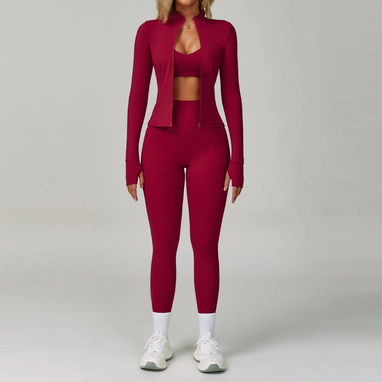 2-3PCS Yoga Suit Women Tracksuit Sports Bra High Waist Leggings Shorts Outfit Gym Set Fitness Push Up Workout Clothes Sportswear Khamik Shop Online