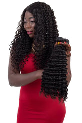 Wholesale Peruvian Deep Wave 5/6/10/12 Bundles 10A Grade Human Hair Bu Cerise Alfie