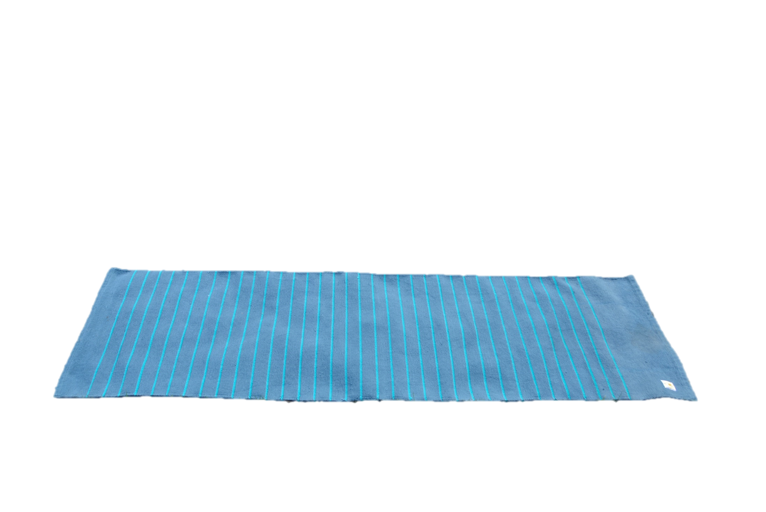 Handwoven cotton Floor Yoga Meditation Prayer Rug Alabaster