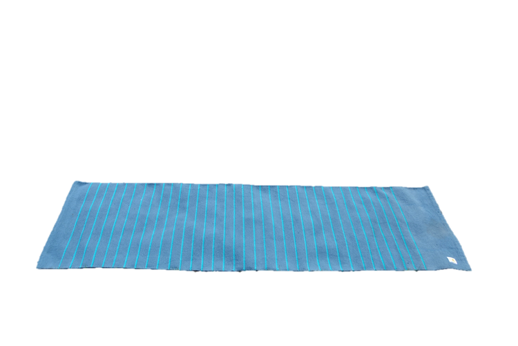Handwoven cotton Floor Yoga Meditation Prayer Rug Alabaster