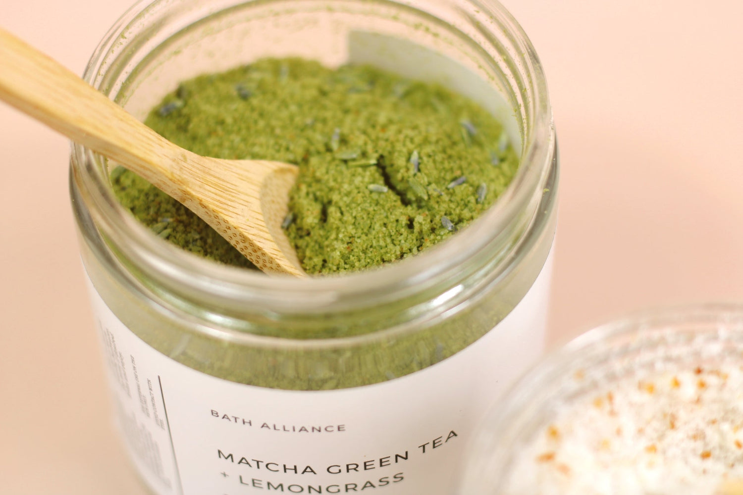 MATCHA GREEN TEA + LEMONGRASS BATH SOAK Blush Rosemary