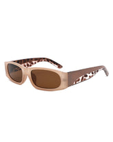 Talon - Rectangle Narrow Retro Square Fashion Sunglasses Gray Baobab
