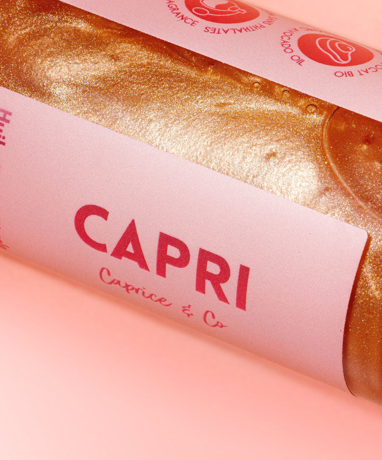 Capri - Dry Shimmering Body Oil Ivory Electra