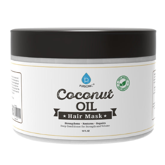 100% Natural Coconut Oil Hair Mask 10 Oz Blush Apollo