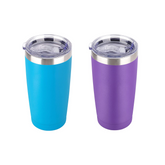 Stainless Steel Travel Mug, 20 oz Yellow Lavender