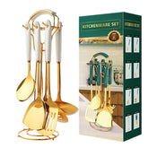 Stainless Steel Utensil Kitchen  Cooking Tools 6pcs Set Kitchen Rose Oscar