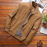 2025 Spring Autumn Casual Solid Fashion Slim Bomber Jacket Men AliExpress