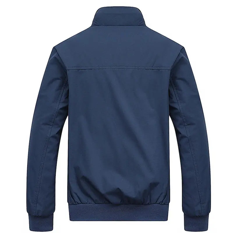 2025 Spring Autumn Casual Solid Fashion Slim Bomber Jacket Men AliExpress