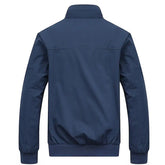 2025 Spring Autumn Casual Solid Fashion Slim Bomber Jacket Men AliExpress