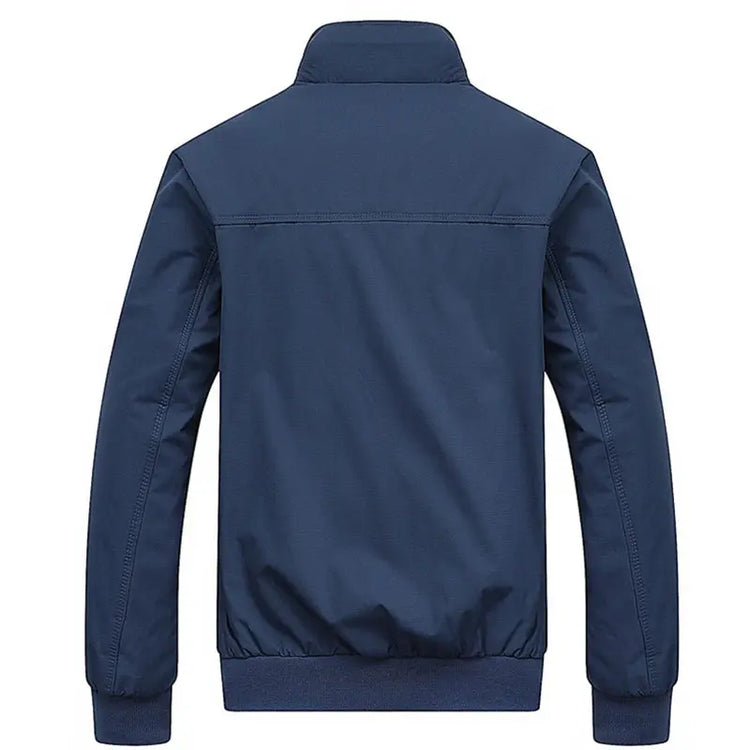 2025 Spring Autumn Casual Solid Fashion Slim Bomber Jacket Men AliExpress