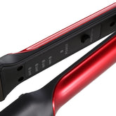 Professional Ceramic Tourmaline Coating Flat Iron Hair Straightener Maroon Asteria