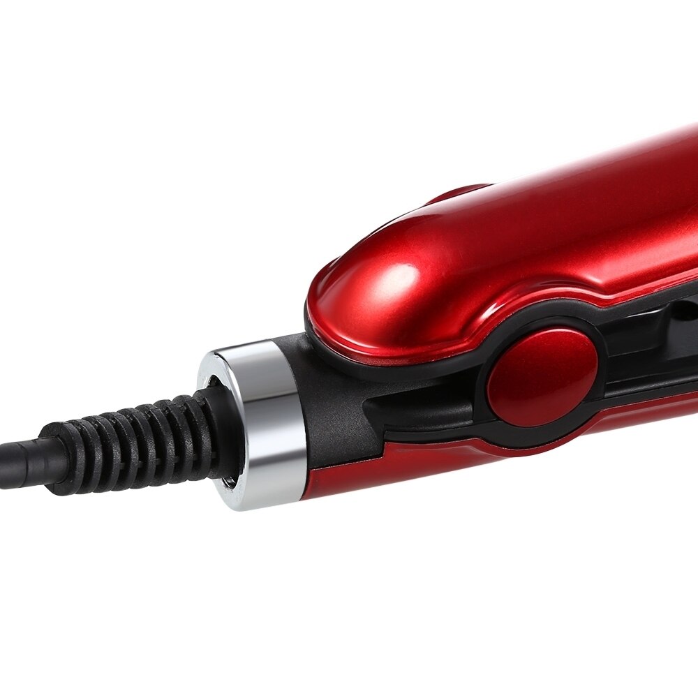 Professional Ceramic Tourmaline Coating Flat Iron Hair Straightener Maroon Asteria
