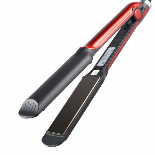 Professional Ceramic Tourmaline Coating Flat Iron Hair Straightener Maroon Asteria