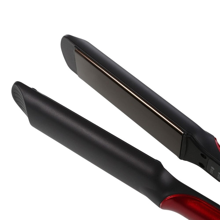 Professional Ceramic Tourmaline Coating Flat Iron Hair Straightener Maroon Asteria