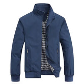 2025 Spring Autumn Casual Solid Fashion Slim Bomber Jacket Men AliExpress
