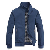 2025 Spring Autumn Casual Solid Fashion Slim Bomber Jacket Men AliExpress