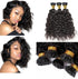 Water Wave Human Hair i Tip Microlinks Bulk Braiding Human Hair Bundle Cerise Alfie