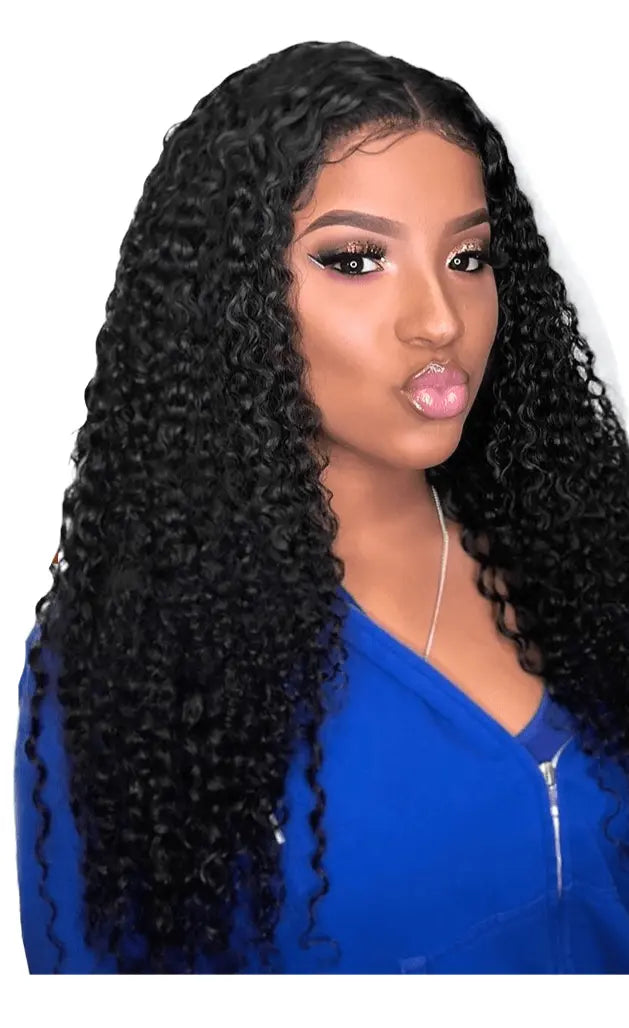 BeuMAX 10A Grade 3/4 Bundles Kinky Curly Brazilian Human Hair Cerise Alfie