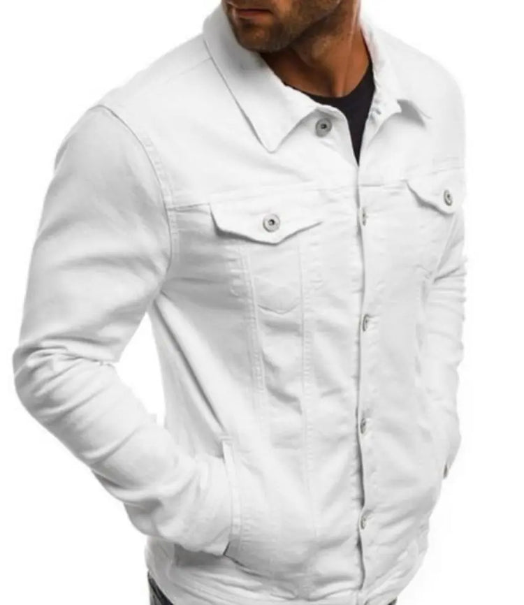 Mens Casual Dual Pocket Jacket Yellow Pandora