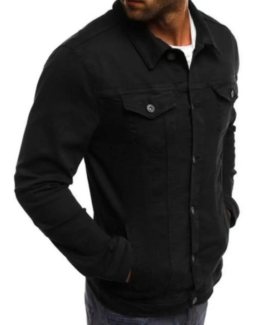 Mens Casual Dual Pocket Jacket Yellow Pandora